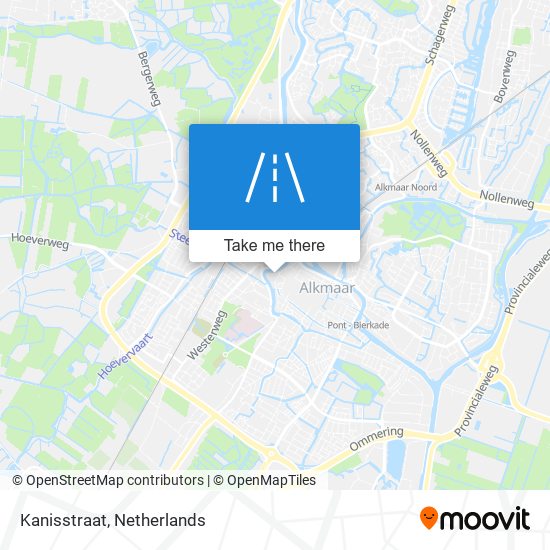 Kanisstraat map