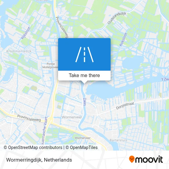 Wormerringdijk map