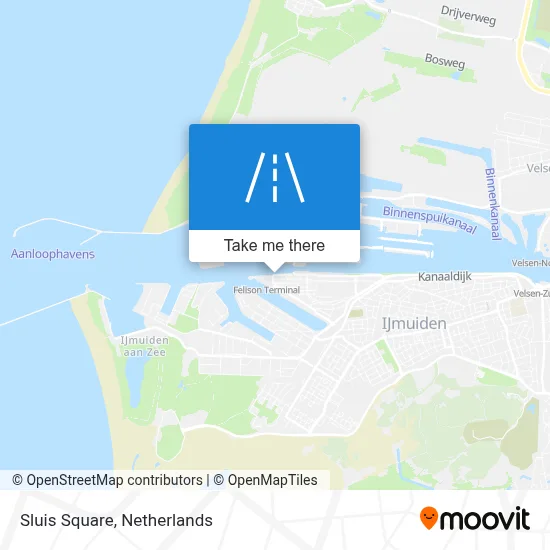 Sluisplein map