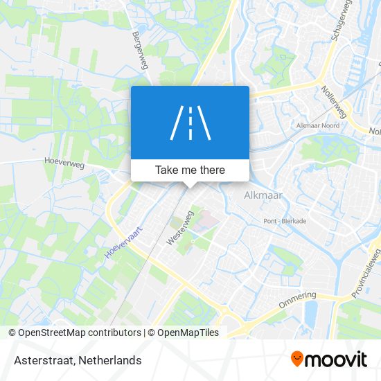 Asterstraat map