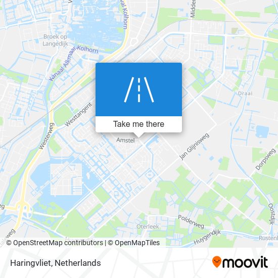 Haringvliet map