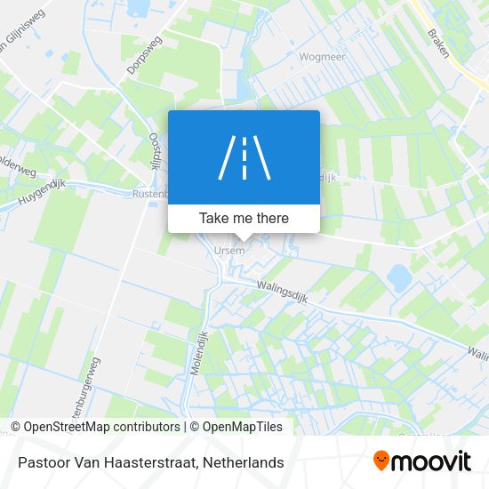 Pastoor Van Haasterstraat map