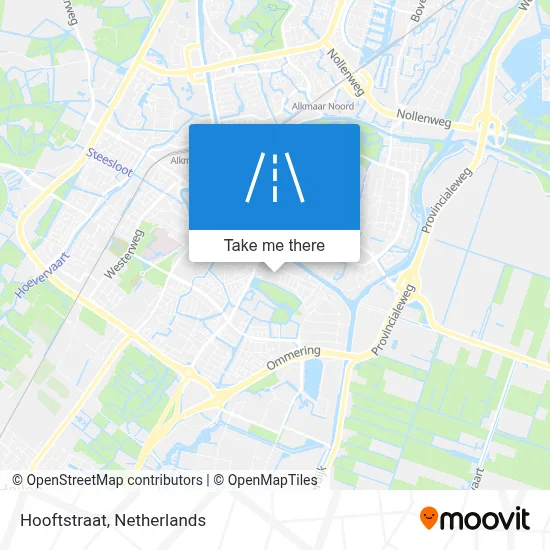 Hooftstraat map