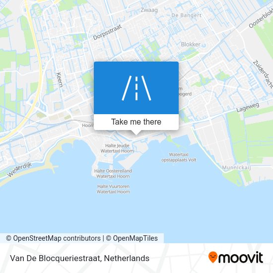 Van De Blocqueriestraat map