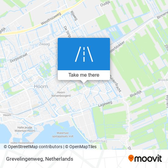 Grevelingenweg Karte