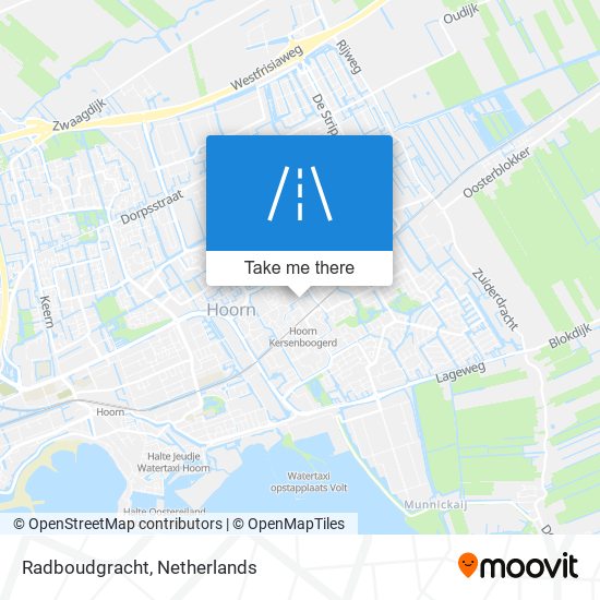 Radboudgracht map