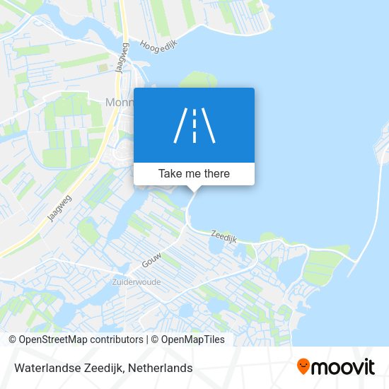Waterlandse Zeedijk map