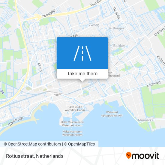 Rotiusstraat Karte