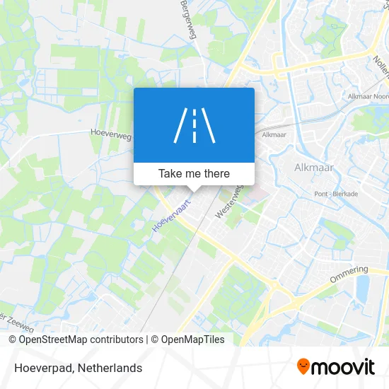 Hoeverpad map