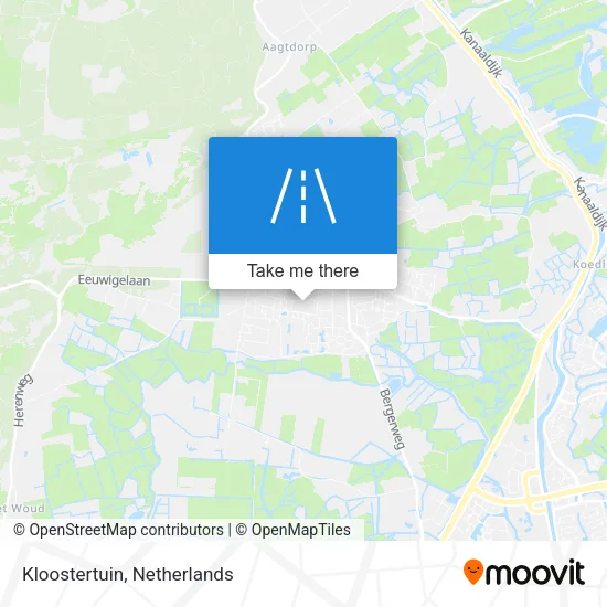 Kloostertuin map