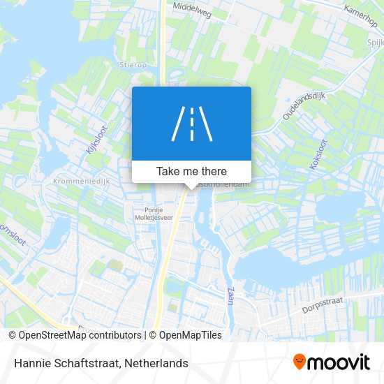 Hannie Schaftstraat map