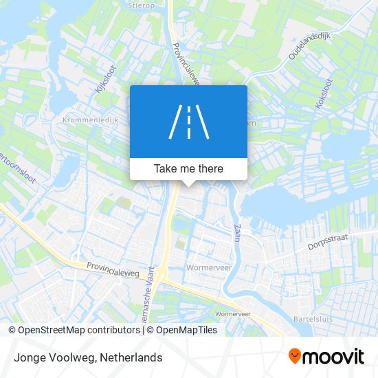 Jonge Voolweg map