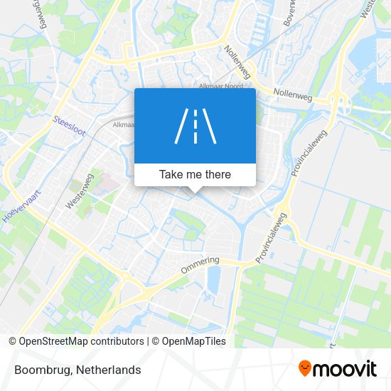 Boombrug map