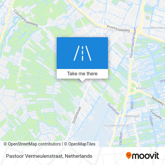 Pastoor Vermeulenstraat map