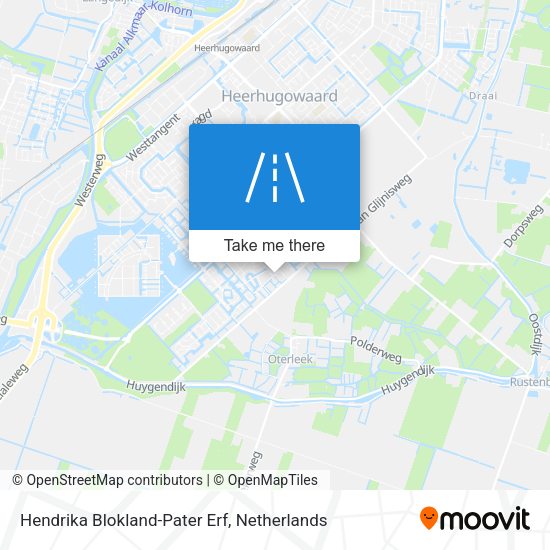 Hendrika Blokland-Pater Erf map