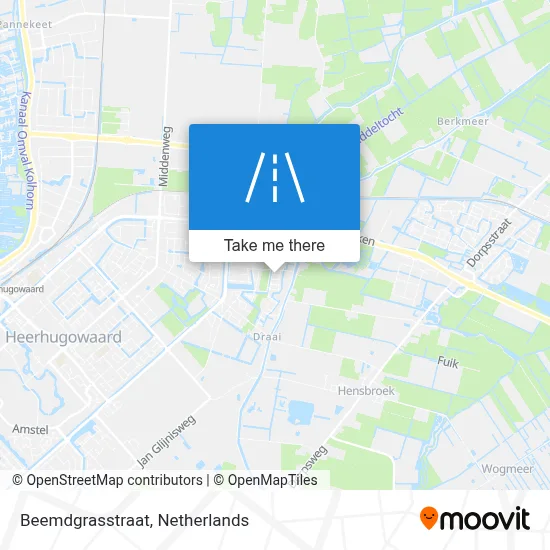 Beemdgrasstraat map
