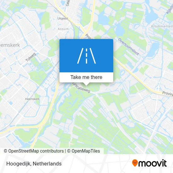 Hoogedijk map