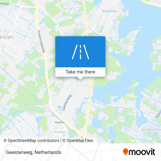 Geesterweg map