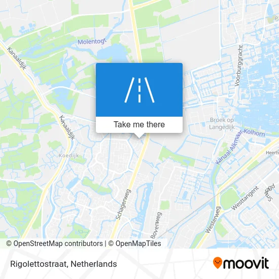Rigolettostraat map