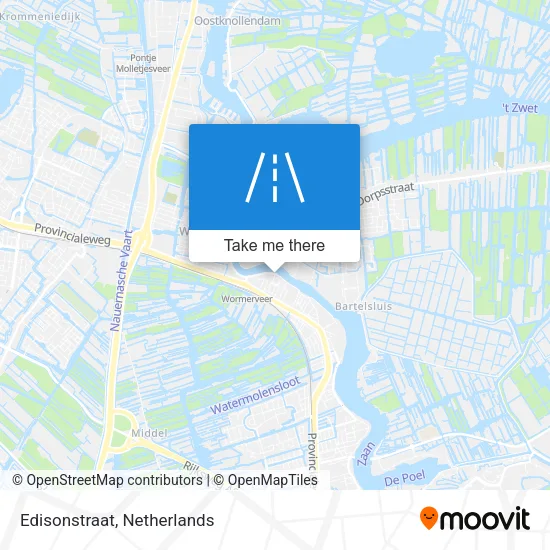 Edisonstraat map