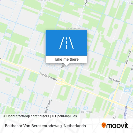 Balthasar Van Berckenrodeweg map