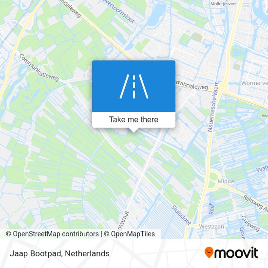 Jaap Bootpad map