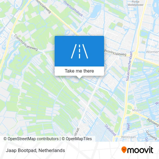 Jaap Bootpad map