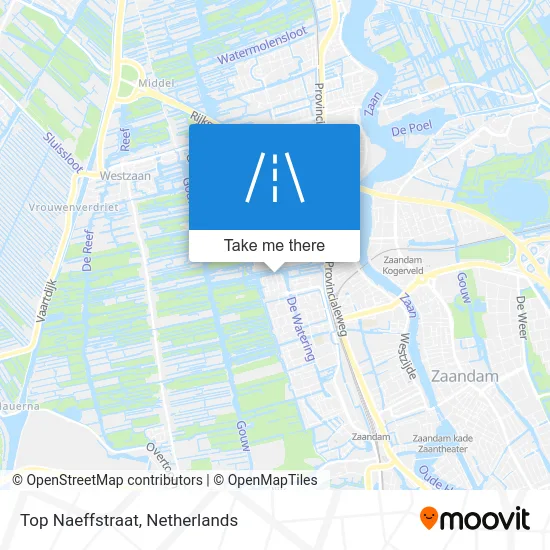 Top Naeffstraat map