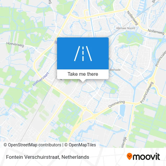 Fontein Verschuirstraat map