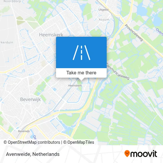 Avenweide map