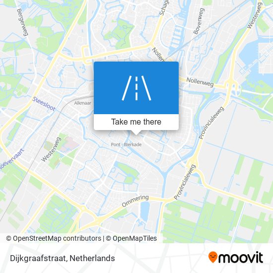 Dijkgraafstraat map