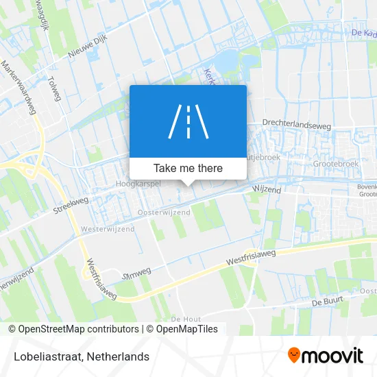 Lobeliastraat map
