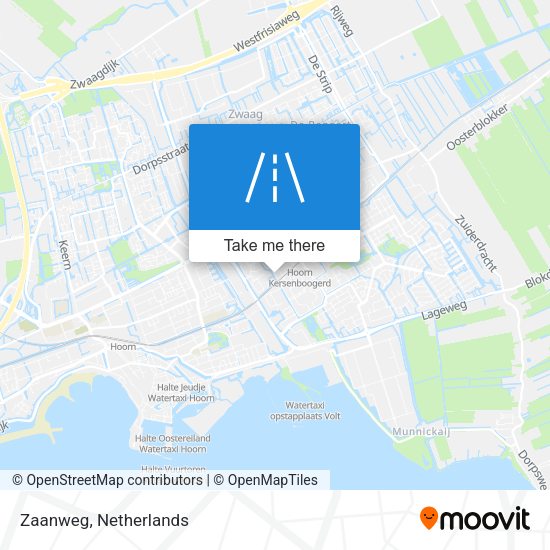 Zaanweg map