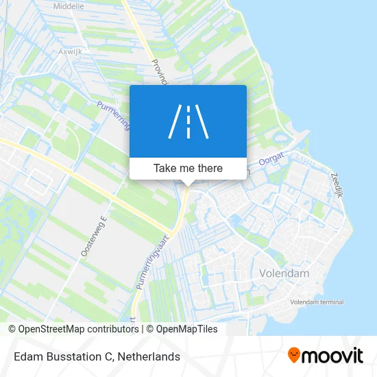 Edam Busstation C map