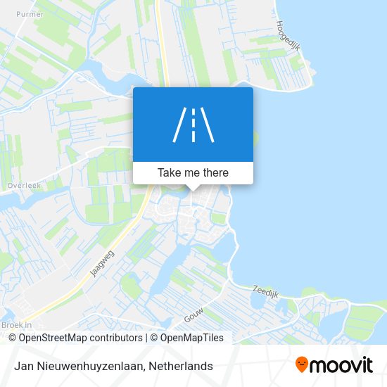 Jan Nieuwenhuyzenlaan map