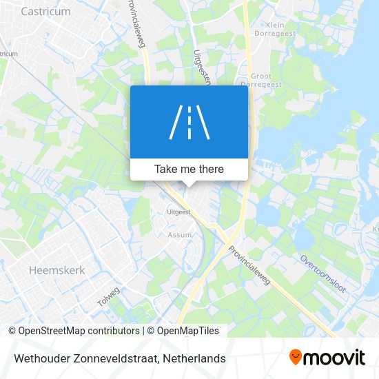Wethouder Zonneveldstraat map