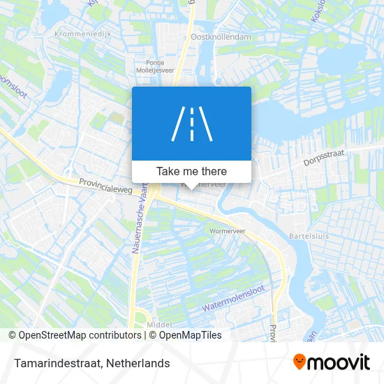 Tamarindestraat map