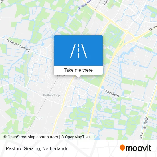 Weidegang map