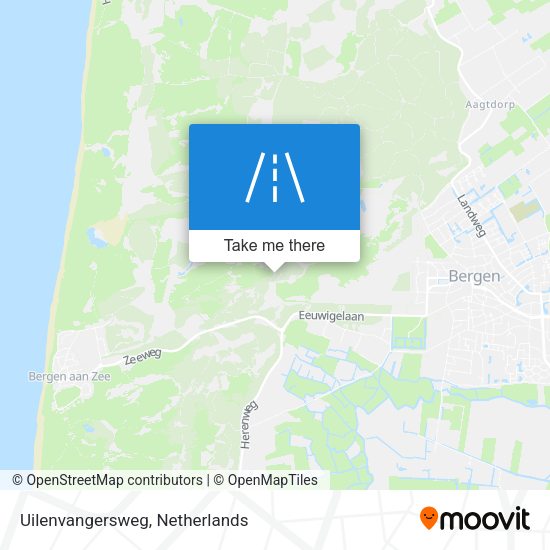 Uilenvangersweg map