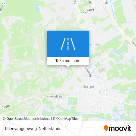 Uilenvangersweg map
