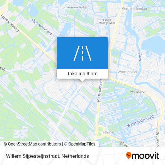 Willem Sijpesteijnstraat map