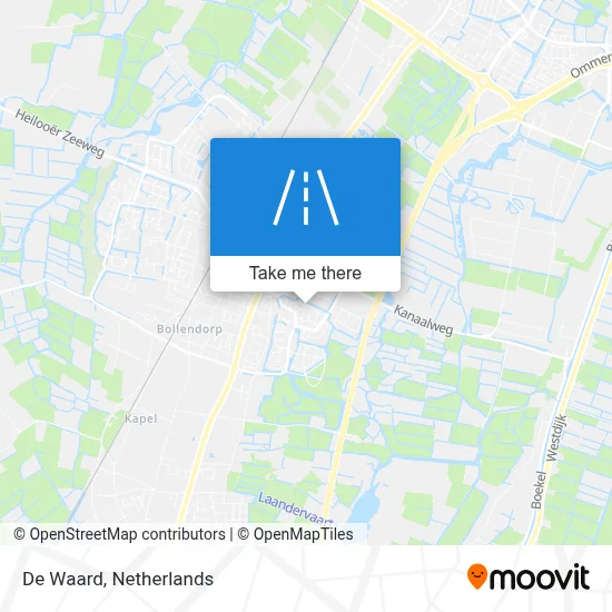 De Waard map