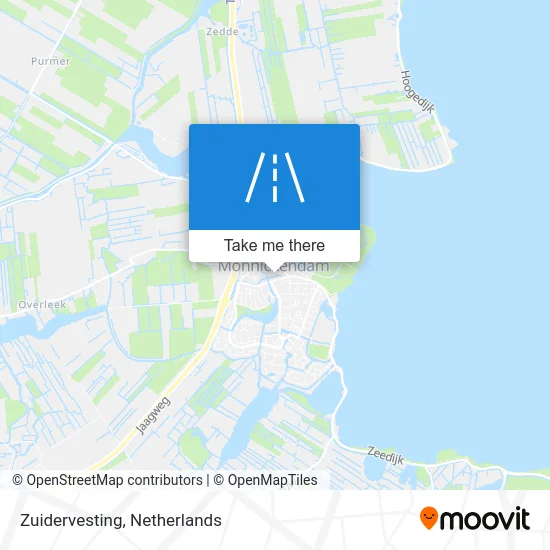 Zuidervesting map