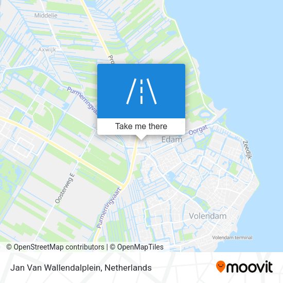 Jan Van Wallendalplein map