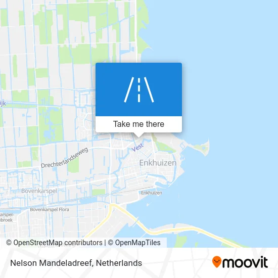 Nelson Mandeladreef map