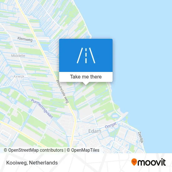Kooiweg map