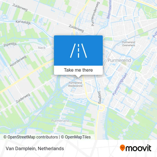 Van Damplein map