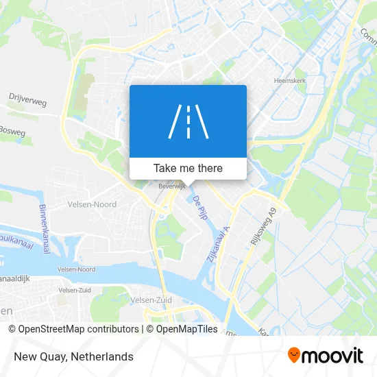 Nieuwe Kade map