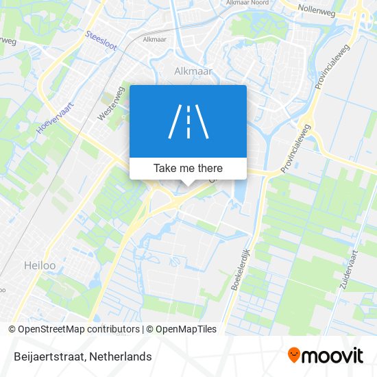 Beijaertstraat map