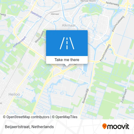 Beijaertstraat map